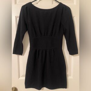 Express Black Mini Sweater Dress